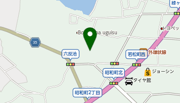 本きもの松葉 きもの館の地図画像