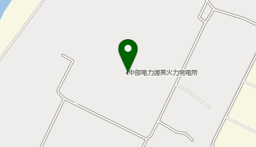 渥美火力発電所の地図画像