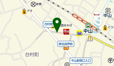 ティム 中山店の地図画像