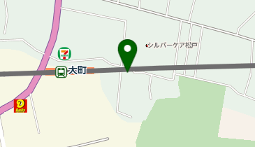 大町やすらぎパークの地図画像