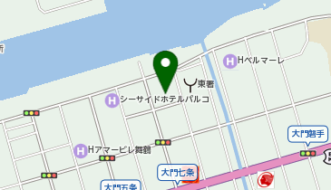 舞鶴市商工観光センター/まいづるベイ・プラザの地図画像