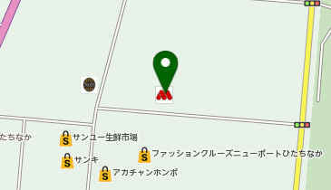 TASKI(タスキ) ニューポートひたちなか店の地図画像