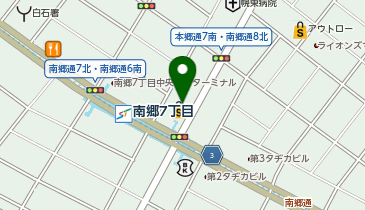 パソコン修理24 札幌白石店の地図画像