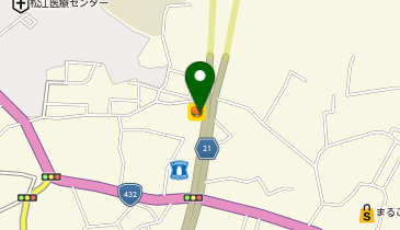 ゴリラ弁当 上乃木店の地図画像