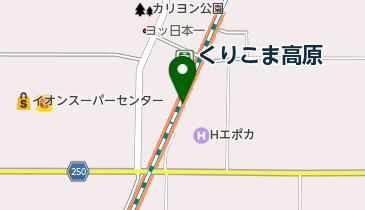 JR東日本 くりこま高原駅みどりの窓口の地図画像