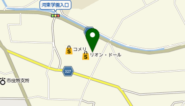 わかば 会津若松リオンドール河東店の地図画像