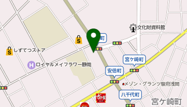 デンドロパーク 静岡店の地図画像