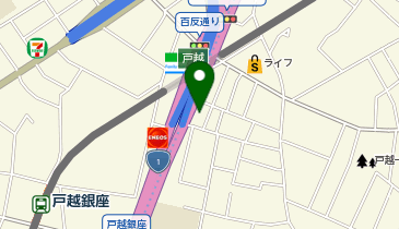 【予約制】バイクス/HONDA TODAY 戸越の地図画像