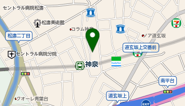 【予約制】バイクス/HONDA ジョルノ 渋谷 置き場 No.8の地図画像