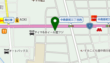 タックルベリー 名古屋中川一号店の地図画像