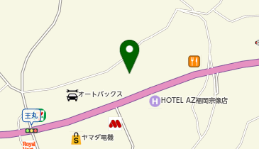 タックルベリー 宗像シティボウル店の地図画像