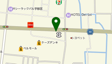 足利銀行 宇都宮東ローンセンターの地図画像