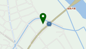 城南大橋ドッグランの地図画像