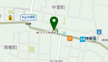 u-ma kagurazaka(ウーマ カグラザカ)の地図画像