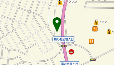 純生食パン工房HARE/PAN(ハレパン) 富谷店の地図画像