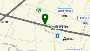 薬マツモトキヨシ 武蔵野台駅店の地図画像