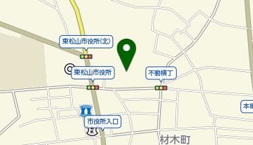 餃子の雪松 東松山店の地図画像