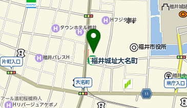 福井信用金庫 大名町支店の地図画像