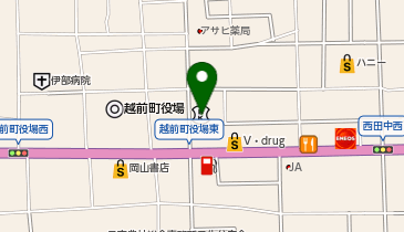 福井信用金庫 吉川支店の地図画像