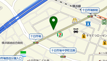 メガネスーパー 十日市場店の地図画像