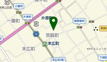 御旅屋SERIO(セリオタウン)の地図画像