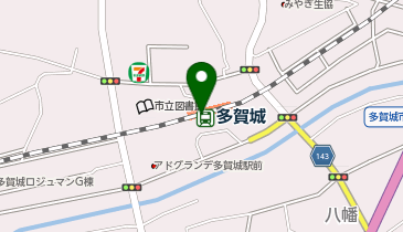 JR東日本 多賀城駅みどりの窓口の地図画像