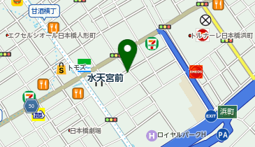 BODY CONTROL(ボディ コントロール) 水天宮スタジオの地図画像