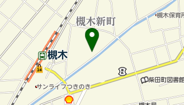 JR東日本 槻木駅みどりの窓口の地図画像
