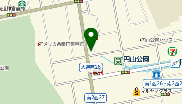 富士メガネ 円山店の地図画像