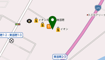 富士メガネ イオン札幌苗穂店の地図画像