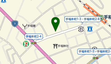 富士メガネ 手稲駅前店の地図画像