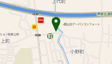 カレーのおいしい洋食店 紫泉(シセン)の地図画像