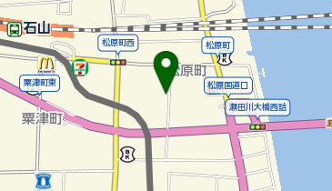 抹茶香房 こくる 平和堂石山店の地図画像