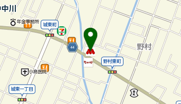からあげの店 ドラゴンの地図画像