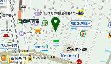 居酒屋釧路 新宿歌舞伎町店の地図画像