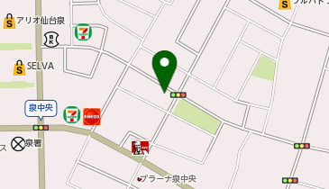 一本堂 仙台泉中央店の地図画像