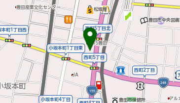 つきじ 豊田市駅前店の地図画像