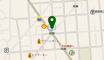 餃子の雪松 葛飾店の地図画像