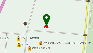 バーガーキング ニューポートひたちなか店の地図画像