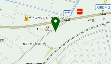 鶏笑 福津中央店の地図画像