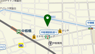 からあげ酒場 鶏笑 中板橋店の地図画像