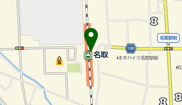 JR東日本 名取駅みどりの窓口の地図画像