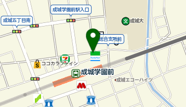 ブランディア 成城学園前店の地図画像