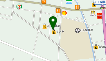 ファッション市場 sanki(サンキ) 石下店の地図画像
