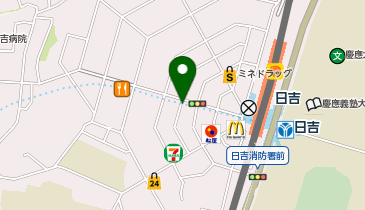 から揚げの天才 日吉店の地図画像