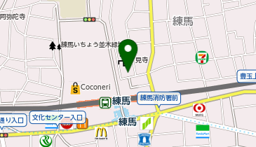 ビストロ コック オーヴァンの地図画像