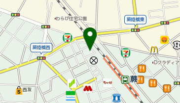 輝鮨 分店の地図画像