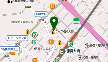 Paseos(パシオス) 相模大野駅前店の地図画像