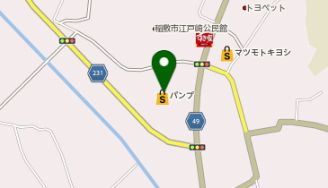 Paseos(パシオス) 江戸崎店の地図画像