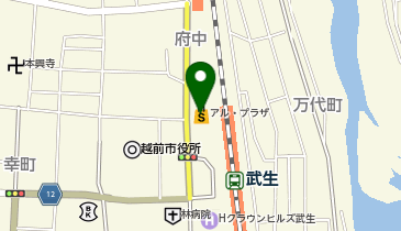 てんぐちゃん広場の地図画像